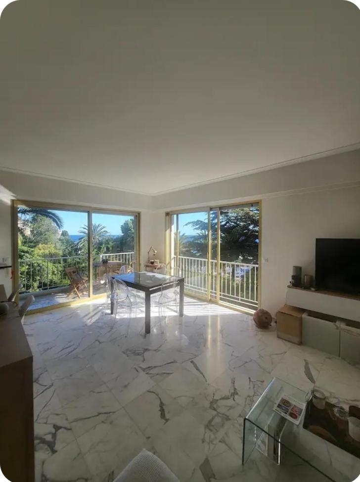 Apartment Free Parking! 3 Pieces Calme Proche Port & Centre Nizza